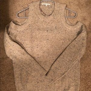 Rebecca Minkoff Cold Shoulder Sweater Sz Small